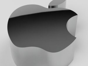 Apple emblem 3D-Modell