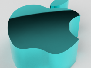 Apple emblem 3D-Modell