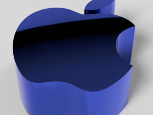 Apple emblem 3D-Modell