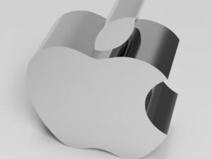 Apple emblem 3D-Modell