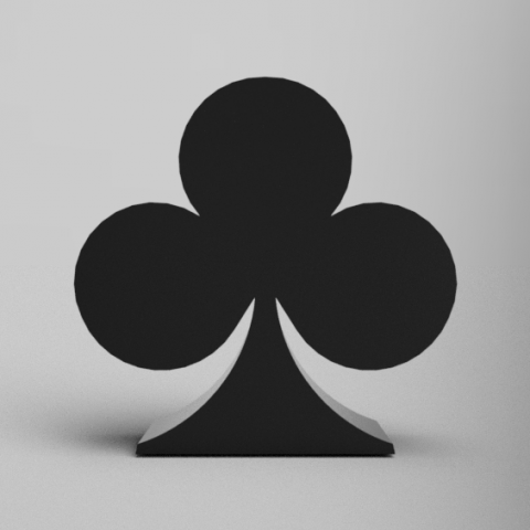 cards emblems 3D Модель .c4d .max .obj .3ds .fbx .stl .blend 