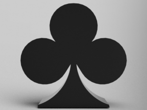 cards emblems 3D 模型