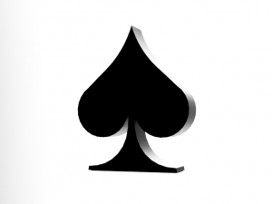 cards emblems 3D Модель