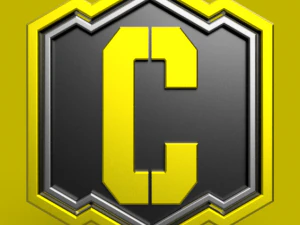 emblema de cr&eacute;ditos de call of duty Modelo 3D