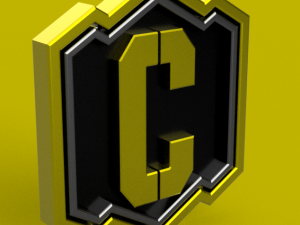 call of duty credits emblem 3D मॉडल