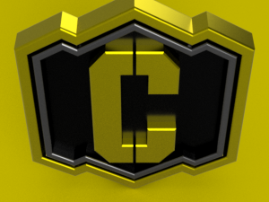 call of duty credits emblem 3D मॉडल