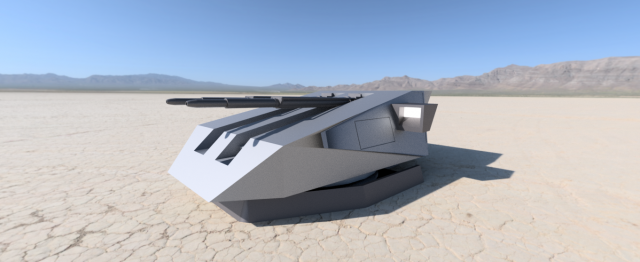 anti air 5 Modello 3D .c4d .max .obj .3ds .fbx .stl .blend 
