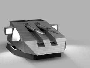 anti air 5 Modello 3D