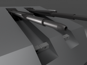 anti air 5 Modello 3D