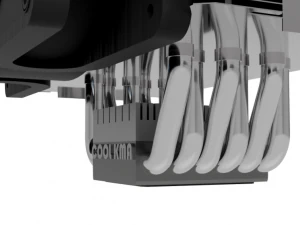 cpu cooler 01 ice warior 3D Model