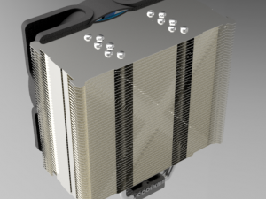 cpu cooler 01 ice warior 3D मॉडल
