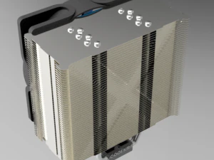 cpu cooler 01 ice warior 3D Model