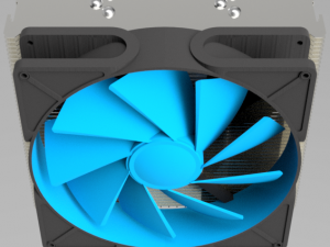 cpu cooler 01 ice warior 3D मॉडल