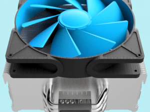 cpu cooler 01 ice warior 3D Model