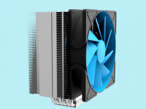 cpu cooler 01 ice warior 3D Model