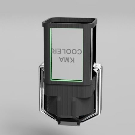 cpu cooler 2 3D मॉडल .c4d .max .obj .3ds .fbx .stl .blend 