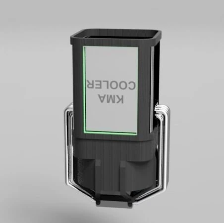 cpu cooler 2 3D Model .c4d .max .obj .3ds .fbx .stl .blend 