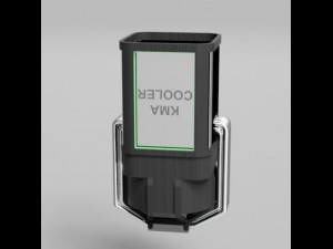 cpu cooler 2 3D 模型