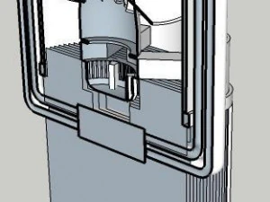 cpu cooler 2 3D Model