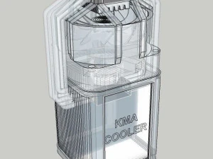 cpu cooler 2 3D Model