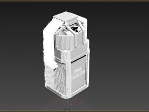 cpu cooler 2 3D Model