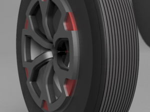 sport wheel 06 3D Model