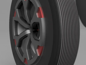 sport wheel 06 3D Model
