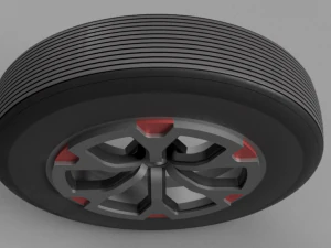 sport wheel 06 3D Model