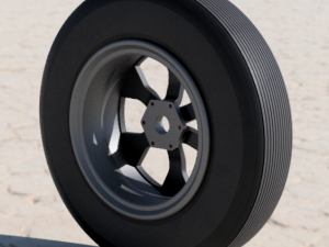 sport wheel 06 3D Model