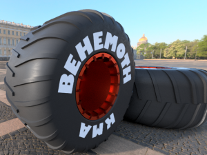 Monster wheel 04 3D Model