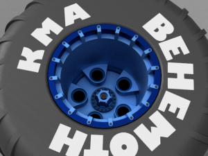 Monster wheel 04 3D Model