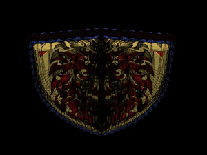 Lion emblem 03 3D Model