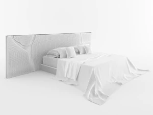 lapiaz black headboard 3D Model