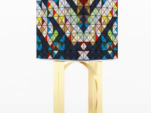 піксельна шафа 3D Модель