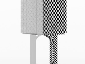 pixel cabinet 3D 模型