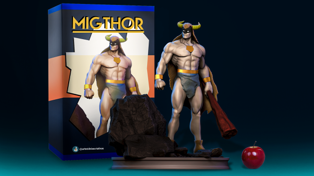 Mightor Modelo de impresión 3D .c4d .max .obj .3ds .fbx .stl .blend