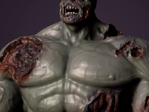 Hulk zumbi 3D Print Model