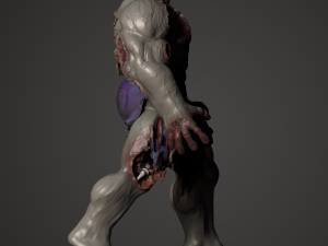 Hulk zumbi Model do druku 3D