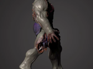 Hulk zumbi 3D Print Model