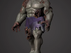 Hulk zumbi 3D Print Model
