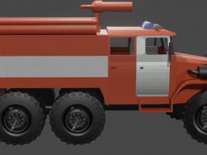 Fire engine Modelo 3D