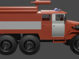 Fire engine 3D Model