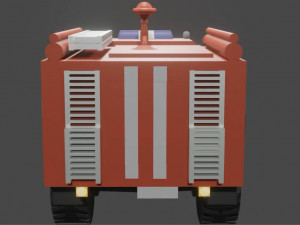 Fire engine Modelo 3D