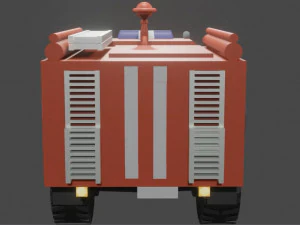 Fire engine 3D Model