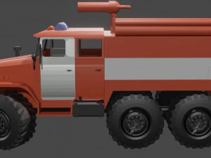 Fire engine 3D Model