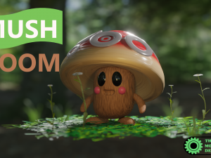 Mushroom 3d 3D 模型