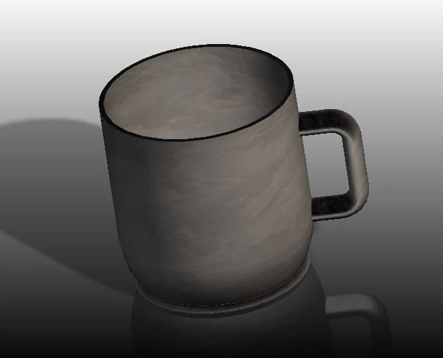 cup 3D Model .c4d .max .obj .3ds .fbx .stl .blend 
