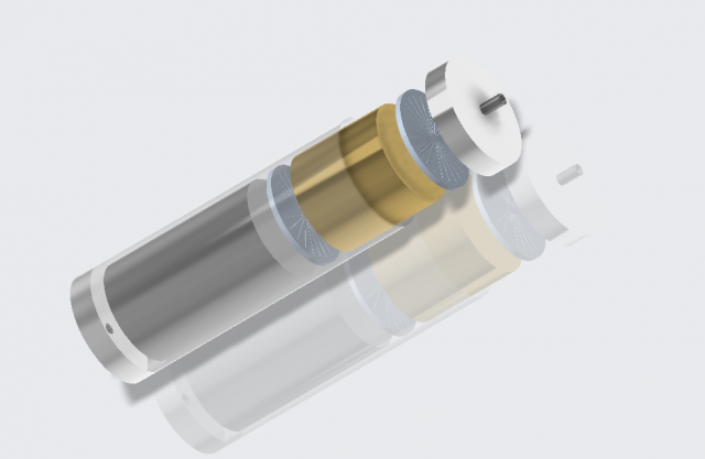 mineral cartridge Model 3D .c4d .max .obj .3ds .fbx .stl .blend 