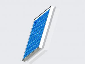 solar panel 3Dモデル