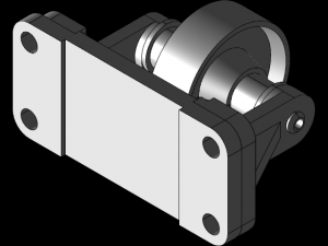 belt roller 3Dモデル